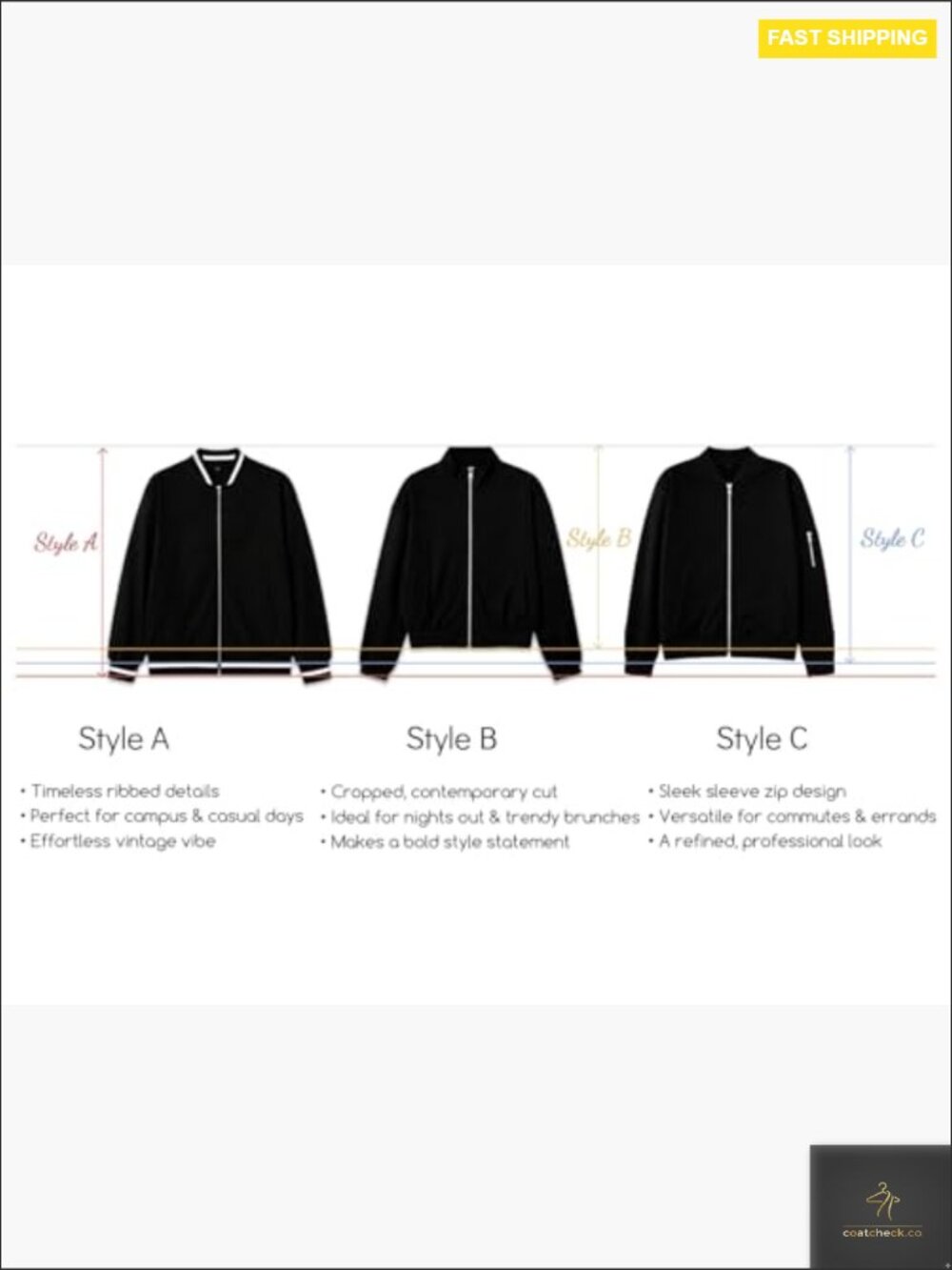 Women Windproof Zip Up Jacket Lightweight Long Sleeve Casual Coat with Pockets - Picture 7 of 7